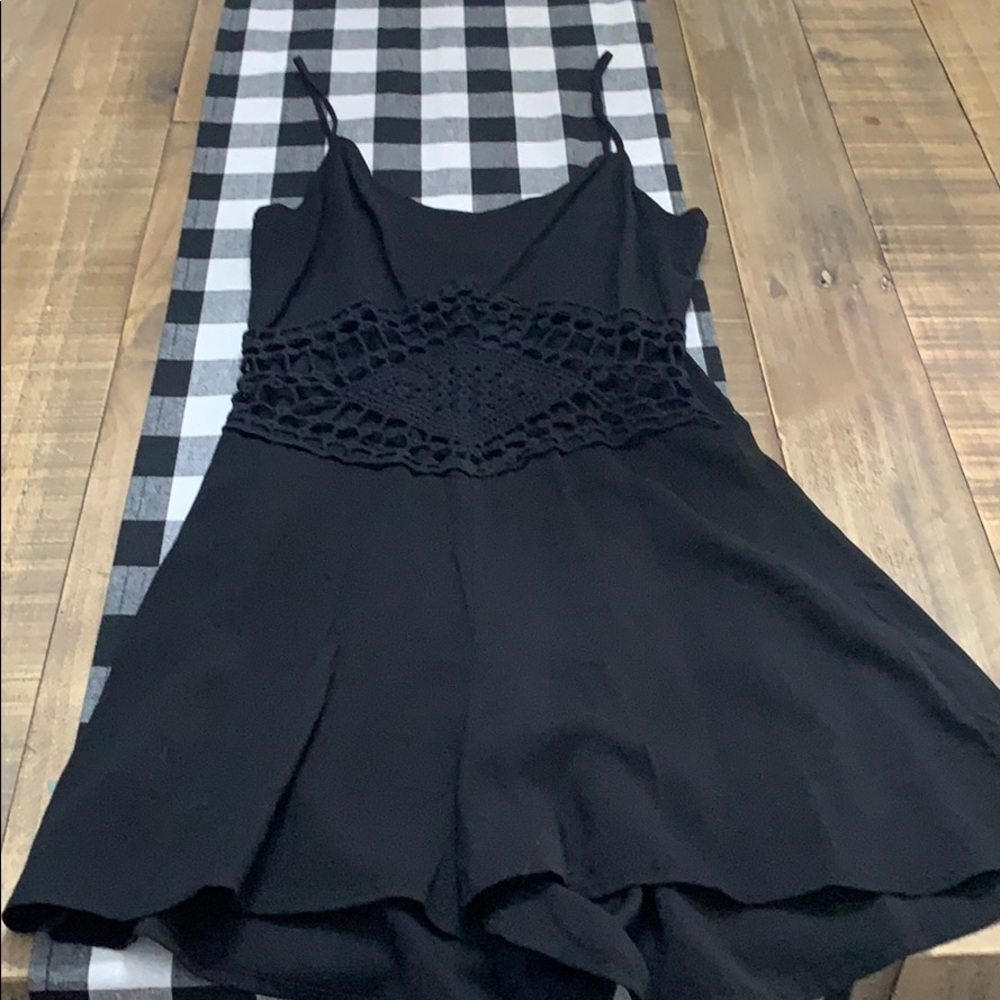 Windsor crochet romper